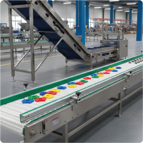 Imagem de Esteira de Correia Modular.