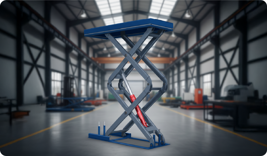 Imagem ilustrativa de solução para movimentação industrial