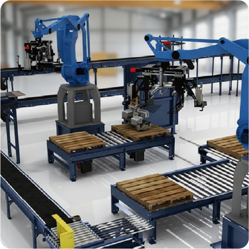 Imagem de Paletização automática