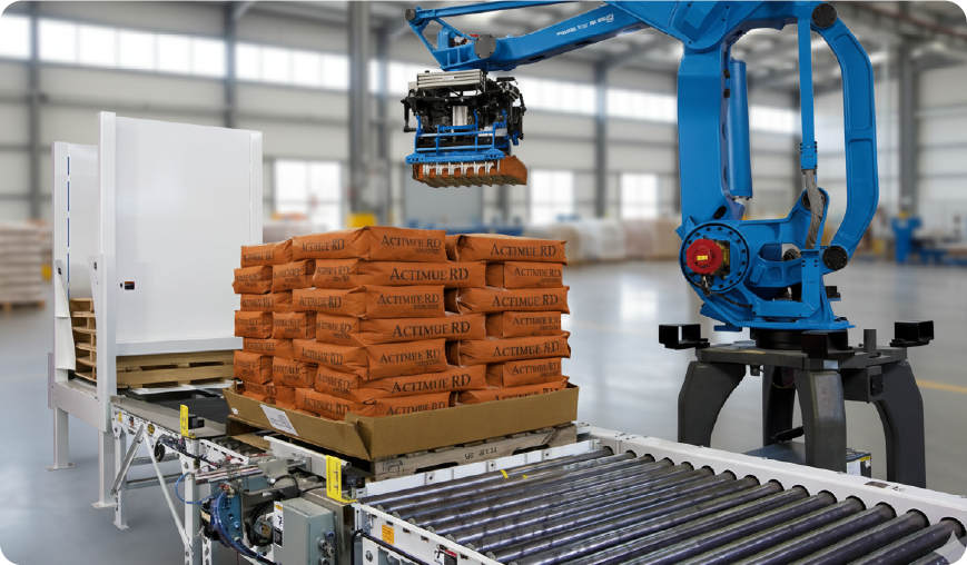 Imagem ilustrativa de solução para movimentação industrial