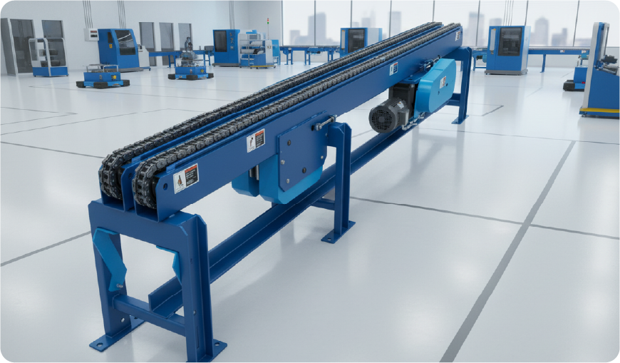 Imagem ilustrativa de solução para movimentação industrial