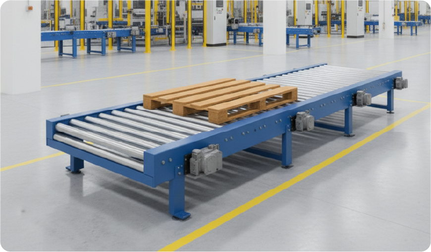 Imagem ilustrativa de solução para movimentação industrial