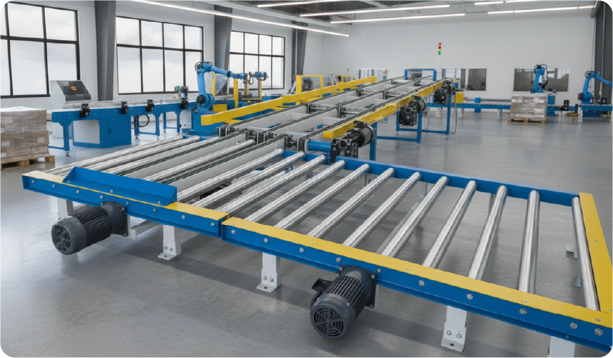 Imagem ilustrativa de solução para movimentação industrial