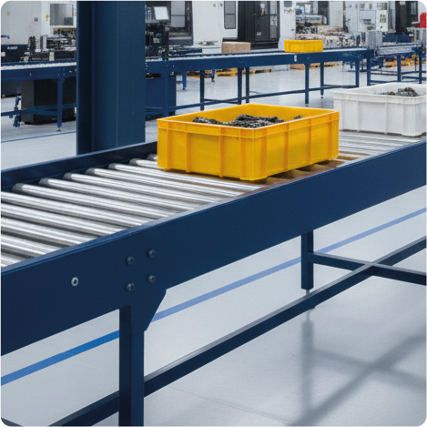 Imagem de Transportador de Roletes Livres